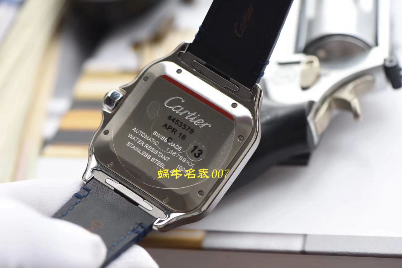 【V6 Factory  Perfect  Cartier  Replica Copy  Watches 】 Cartier   Santos 系列WSSA0013（大号） wrist watches  / K223