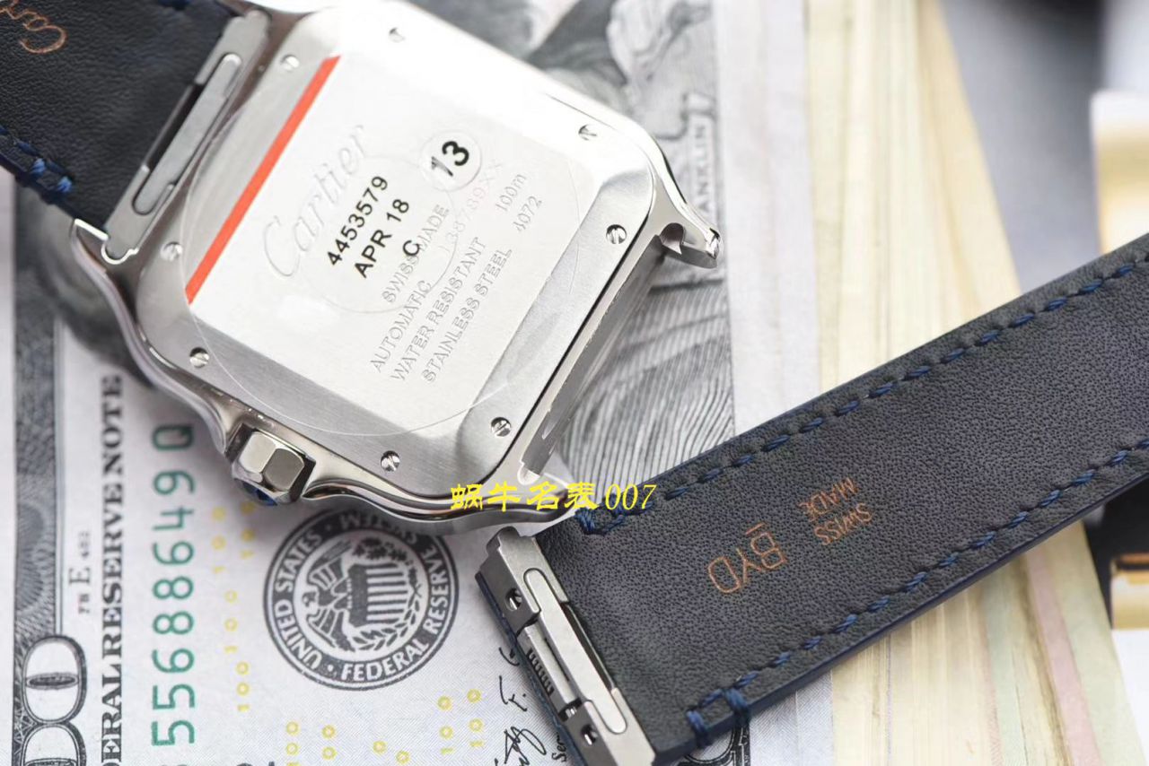【V6 Factory  Perfect  Cartier  Replica Copy  Watches 】 Cartier   Santos 系列WSSA0013（大号） wrist watches  / K223