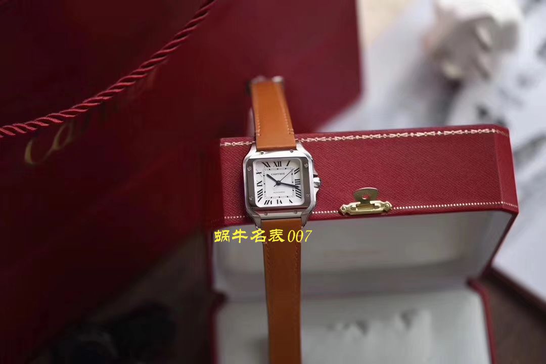 【V6 Factory  Perfect  Cartier  Replica Copy  Watches 】 Cartier   Santos 系列WSSA0013（大号） wrist watches  / K223