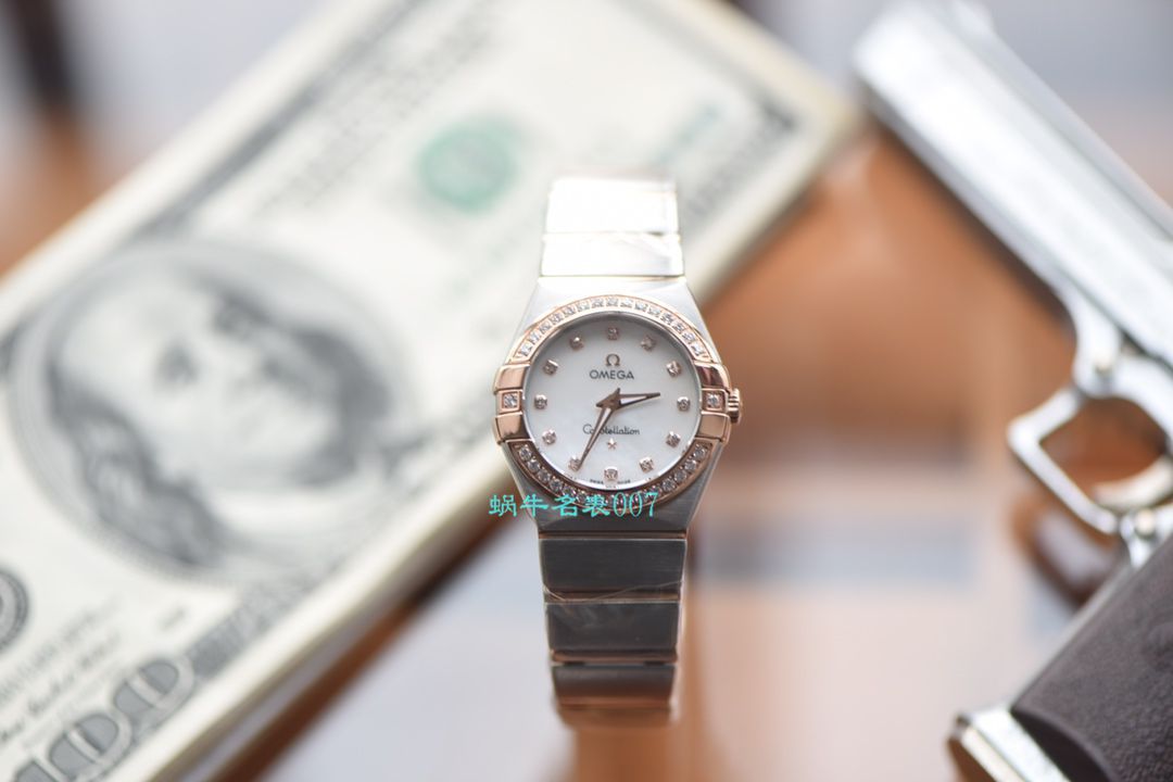 OMEGA Constellation 系列123.10.27.60.57.001女士石英 wrist watches （多色可选）【 Video analysis SSS Perfect  High quality  Replica Watches 】 / MAI310