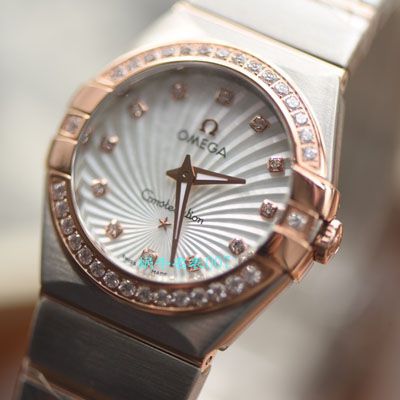 【 Video analysis SSS Factory 】OMEGA Constellation  Replica Copy 123.25.27.60.55.002女士 wrist watches 