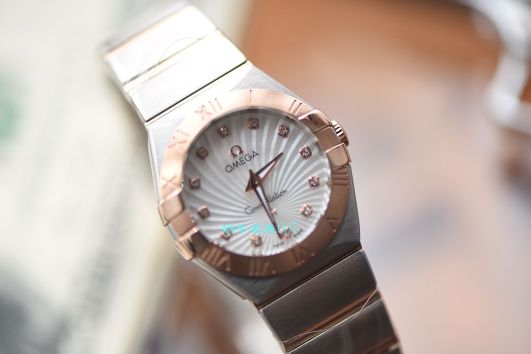 【 Video analysis SSS Factory 】OMEGA Constellation  Replica Copy 123.25.27.60.55.002女士 wrist watches  / M398