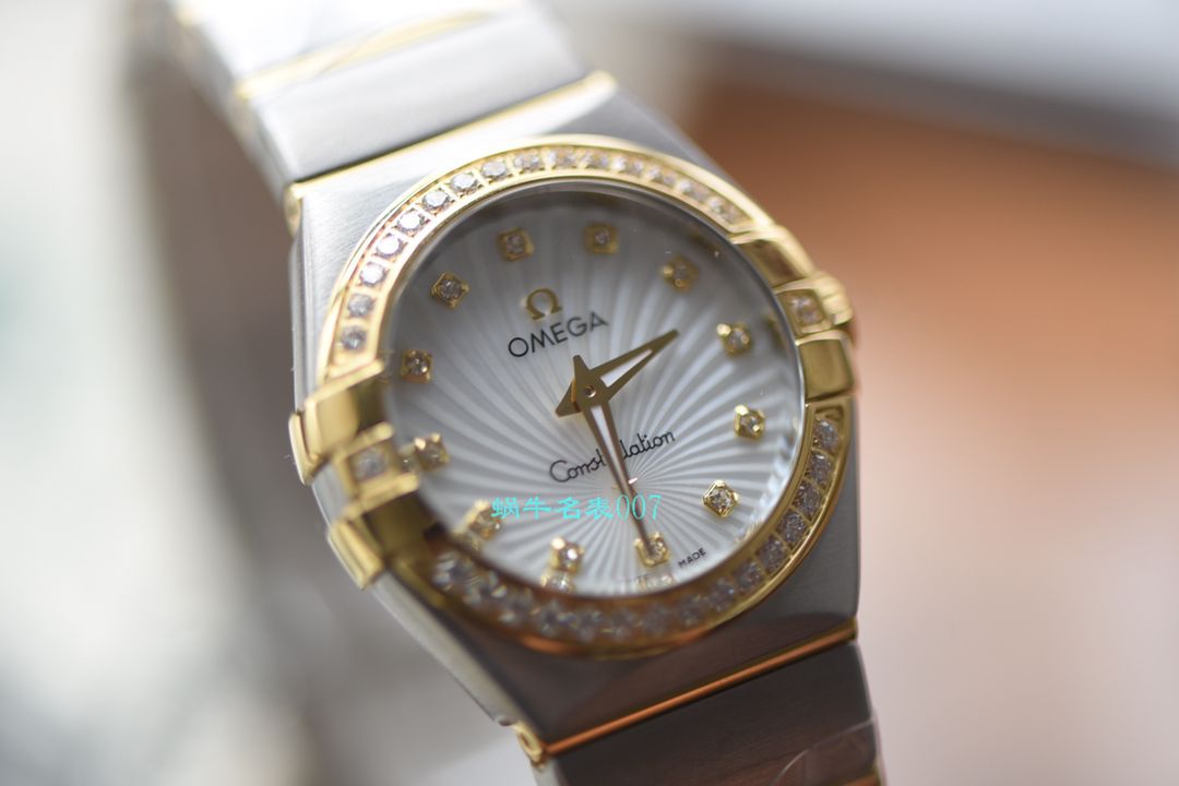 【 Video analysis SSS Factory 】OMEGA Constellation  Replica Copy 123.25.27.60.55.002女士 wrist watches  / M398
