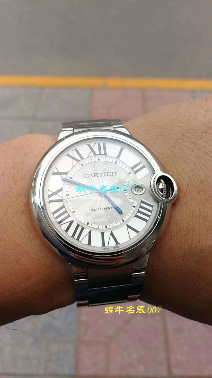 【独家 Video analysis V6 Factory  Replica Copy 蓝气球男装6K版本ETA2892】 Cartier  蓝气球系列蓝气球W69012Z4 wrist watches  / K227