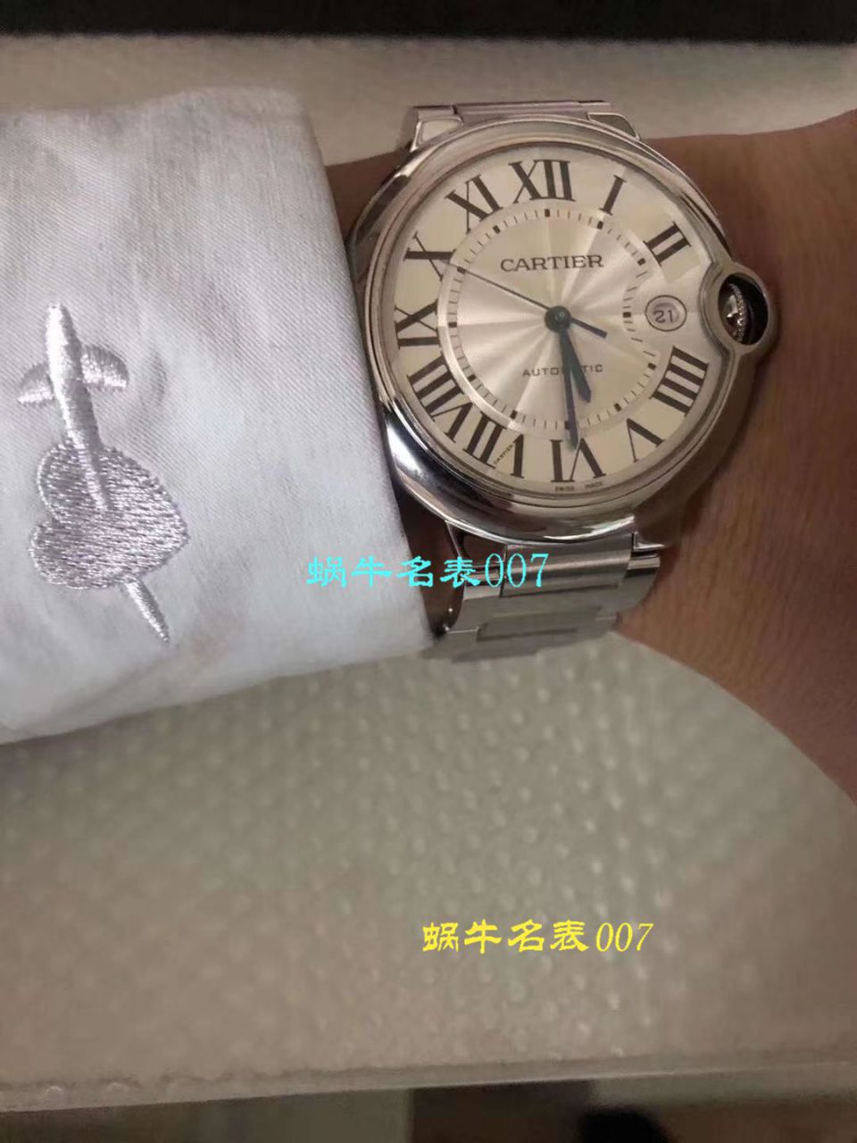 【独家 Video analysis V6 Factory  Replica Copy 蓝气球男装6K版本ETA2892】 Cartier  蓝气球系列蓝气球W69012Z4 wrist watches  / K227