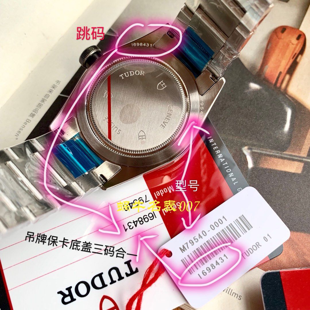 【渠道原单】 Tudor 碧湾系列M79540-0004 wrist watches  / DT037