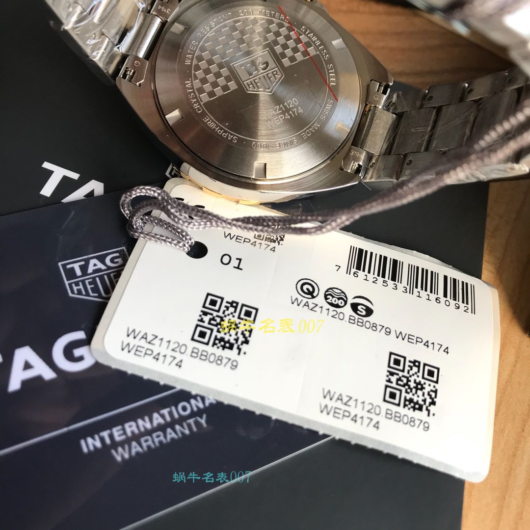 【渠道原单】 TAG Heuer 竞潜系列WAY1112.BA0910，WAY1120.BB0930，WAY1150.BD0911 wrist watches  / TG073