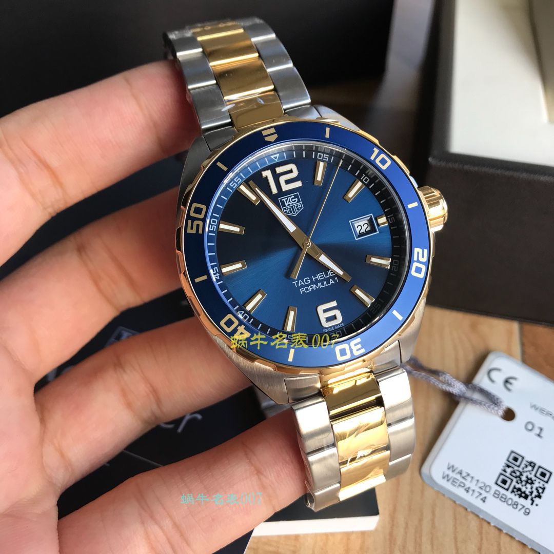 【渠道原单】 TAG Heuer F1系列WAZ1121.BB0879，WAZ1120.BB0879 wrist watches  / TG076