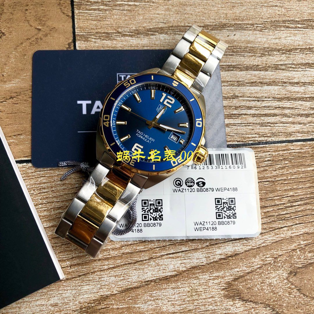 【渠道原单】 TAG Heuer F1系列WAZ1121.BB0879，WAZ1120.BB0879 wrist watches  / TG076