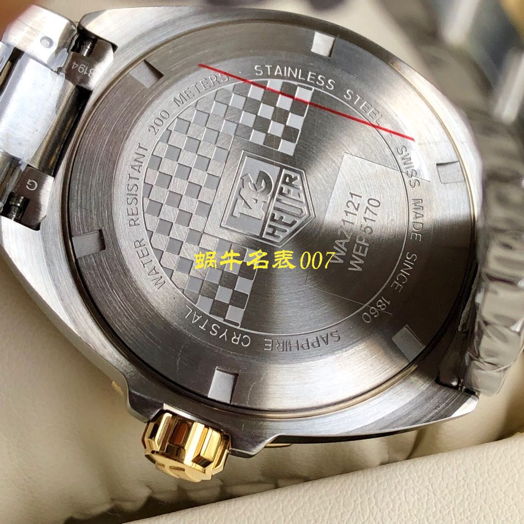 【渠道原单】 TAG Heuer F1系列WAZ1121.BB0879，WAZ1120.BB0879 wrist watches  / TG076