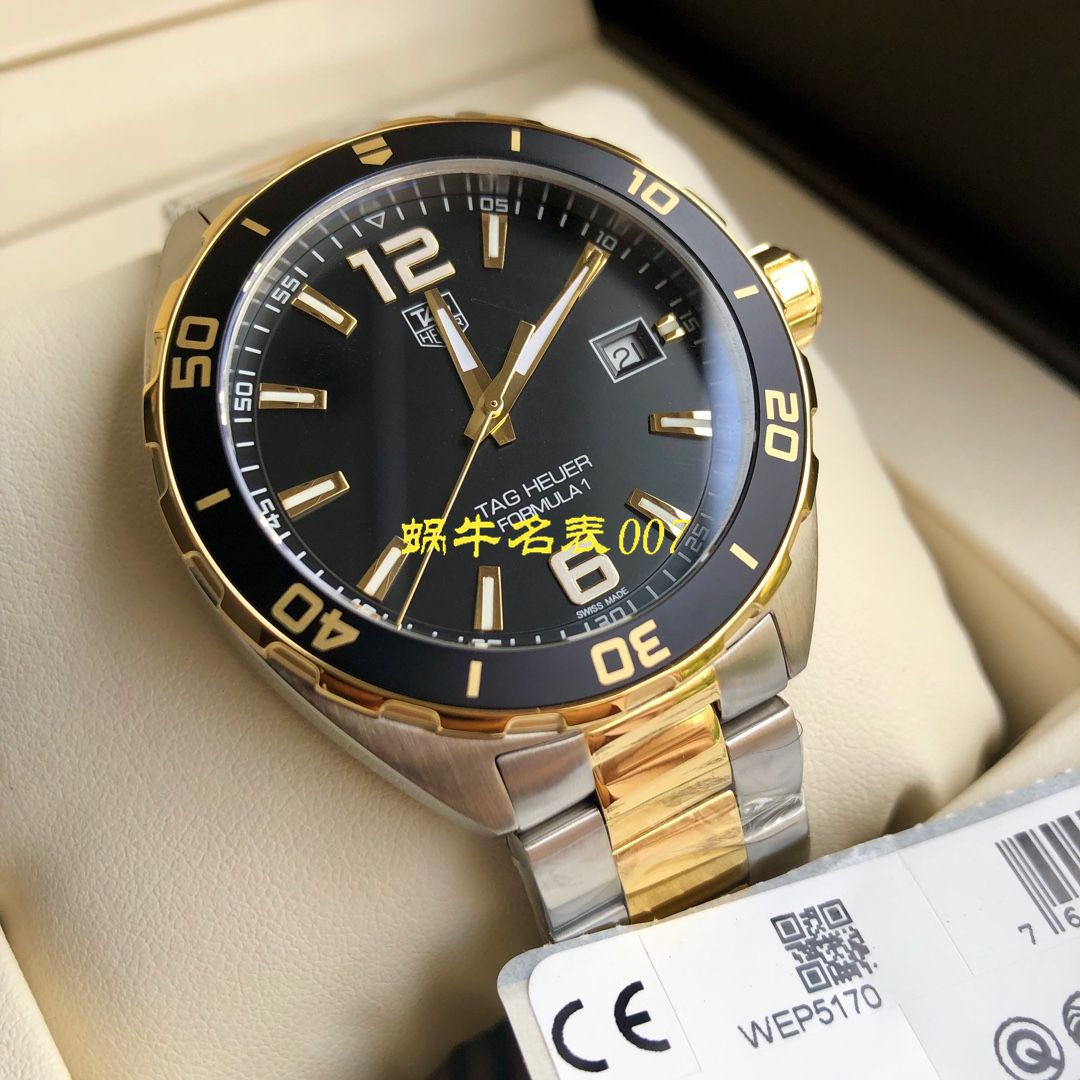 【渠道原单】 TAG Heuer F1系列WAZ1121.BB0879，WAZ1120.BB0879 wrist watches  / TG076