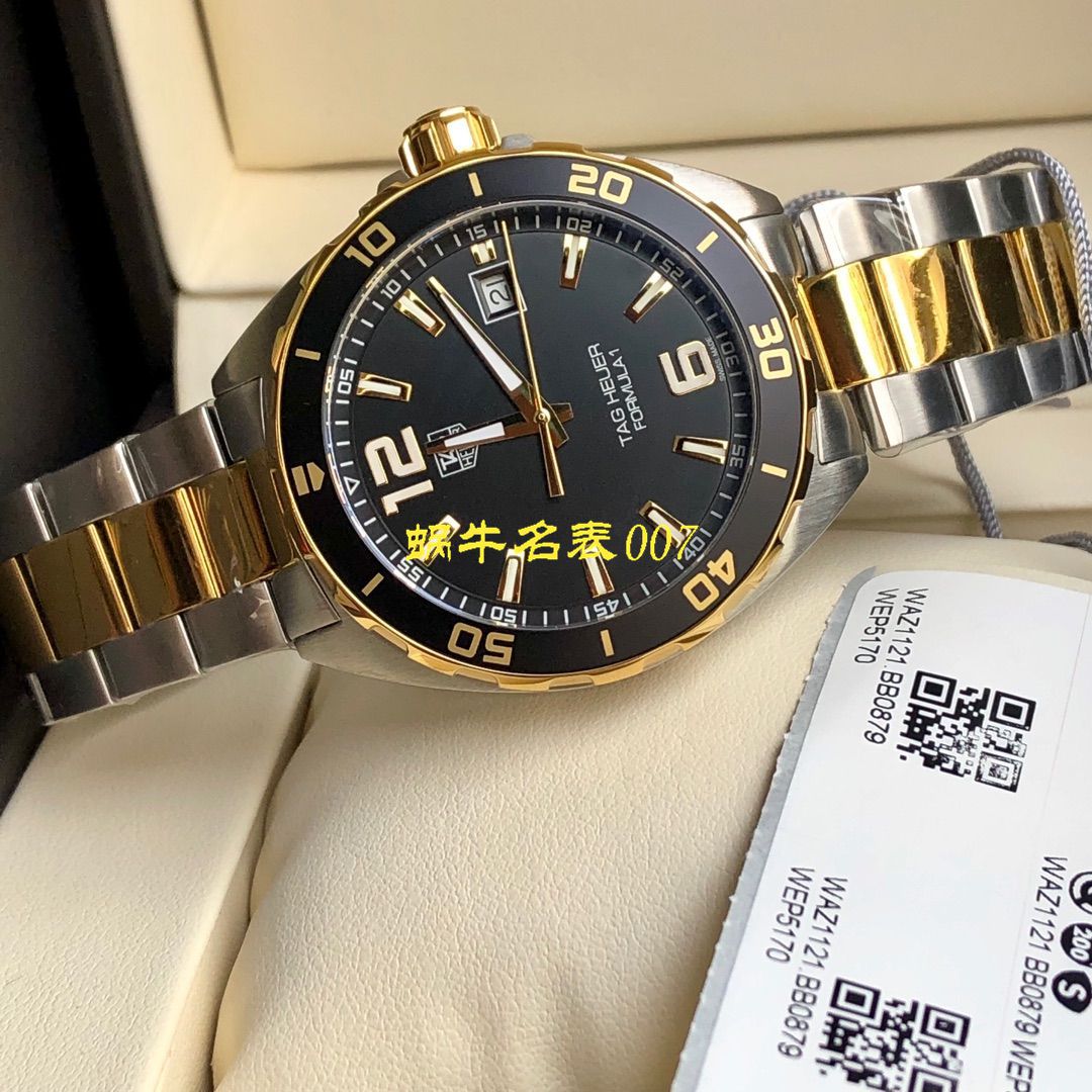 【渠道原单】 TAG Heuer F1系列WAZ1121.BB0879，WAZ1120.BB0879 wrist watches  / TG076