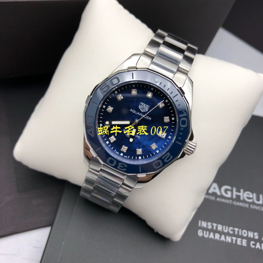 【渠道原单真钻女表】 TAG Heuer 竞潜系列WAY131L.BA0748，WAY131M.BA0748 wrist watches  / TG078
