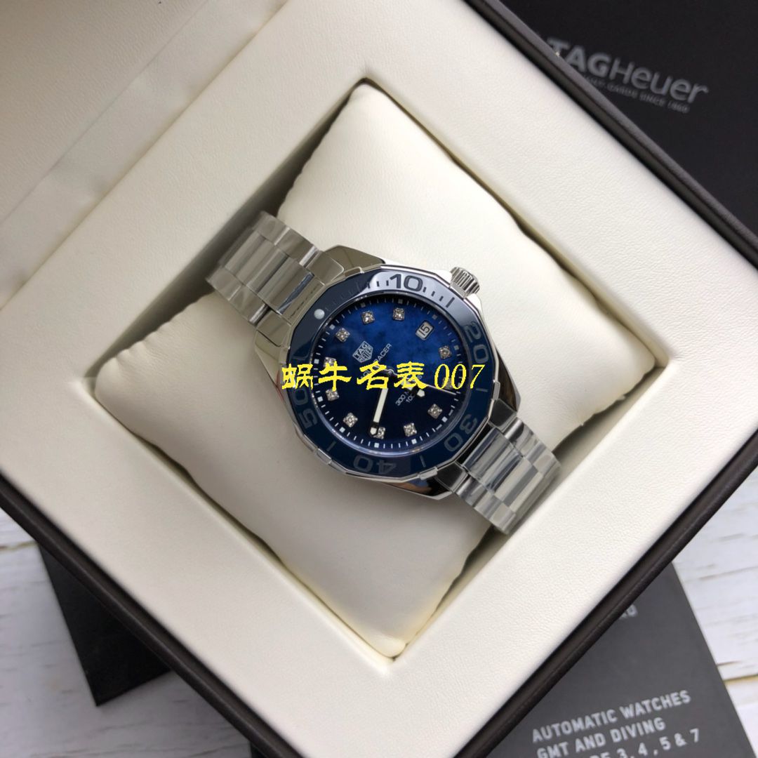 【渠道原单真钻女表】 TAG Heuer 竞潜系列WAY131L.BA0748，WAY131M.BA0748 wrist watches  / TG078