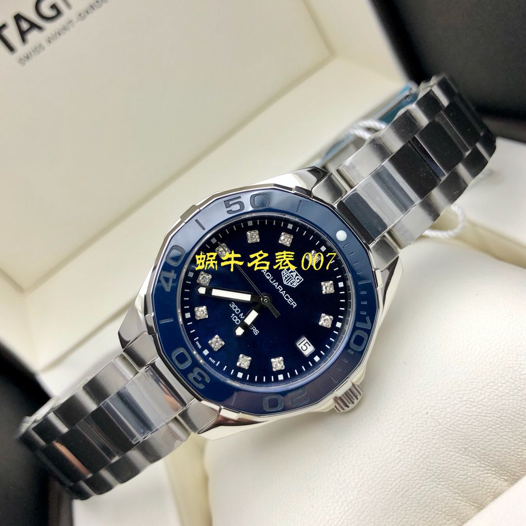 【渠道原单真钻女表】 TAG Heuer 竞潜系列WAY131L.BA0748，WAY131M.BA0748 wrist watches  / TG078