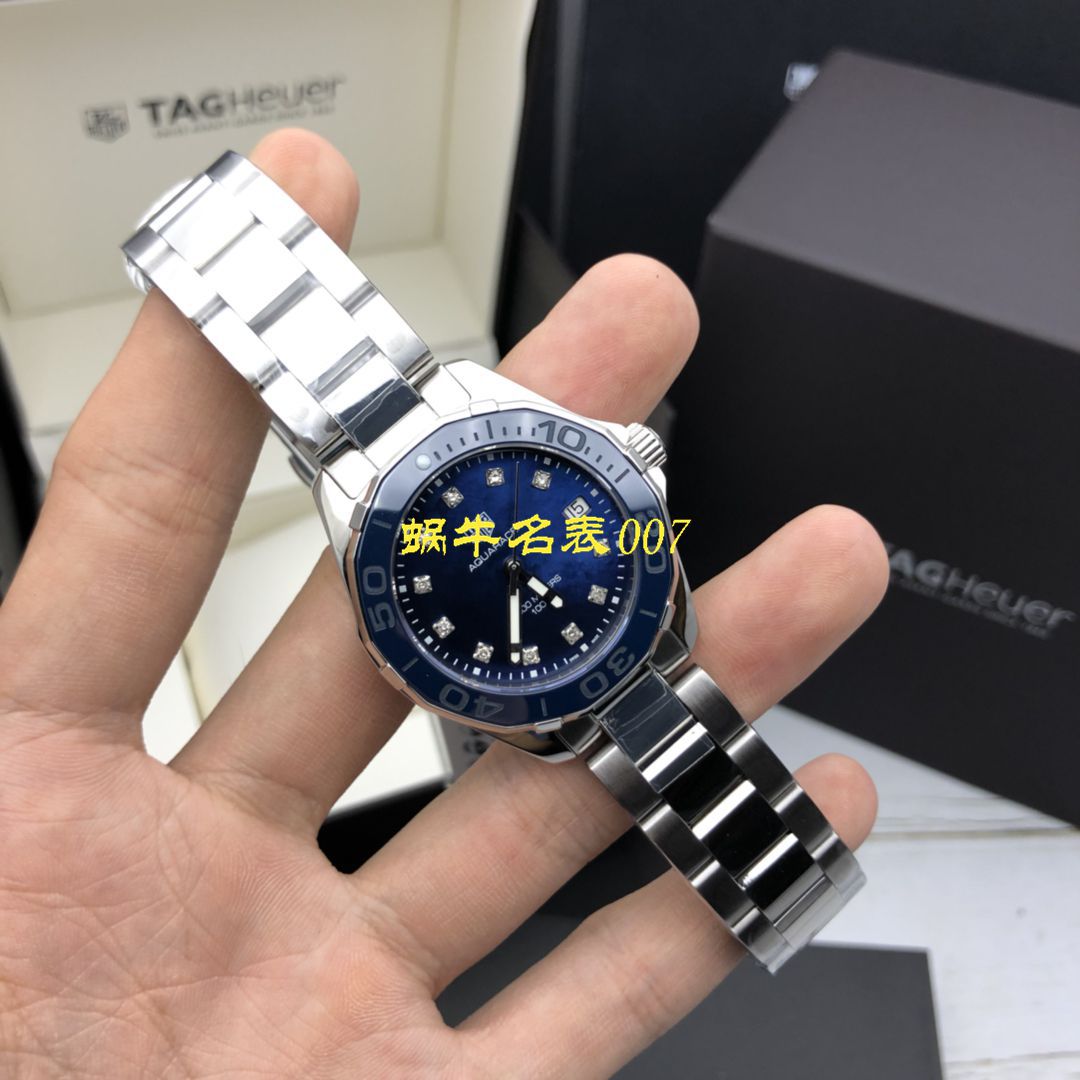 【渠道原单真钻女表】 TAG Heuer 竞潜系列WAY131L.BA0748，WAY131M.BA0748 wrist watches  / TG078