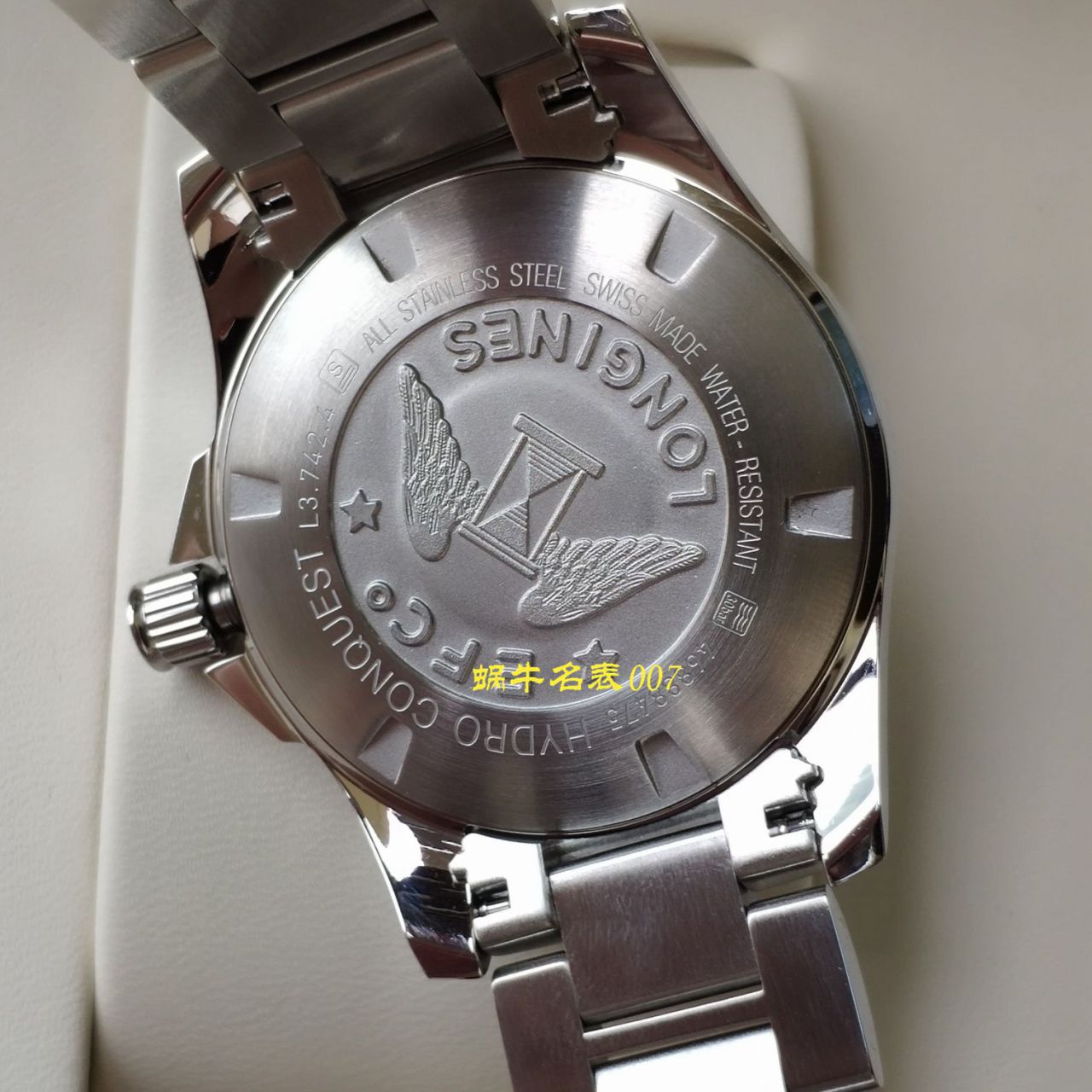 【渠道原单Longines】 Longines 康卡斯潜水系列L3.742.4.56.6 wrist watches  / L116