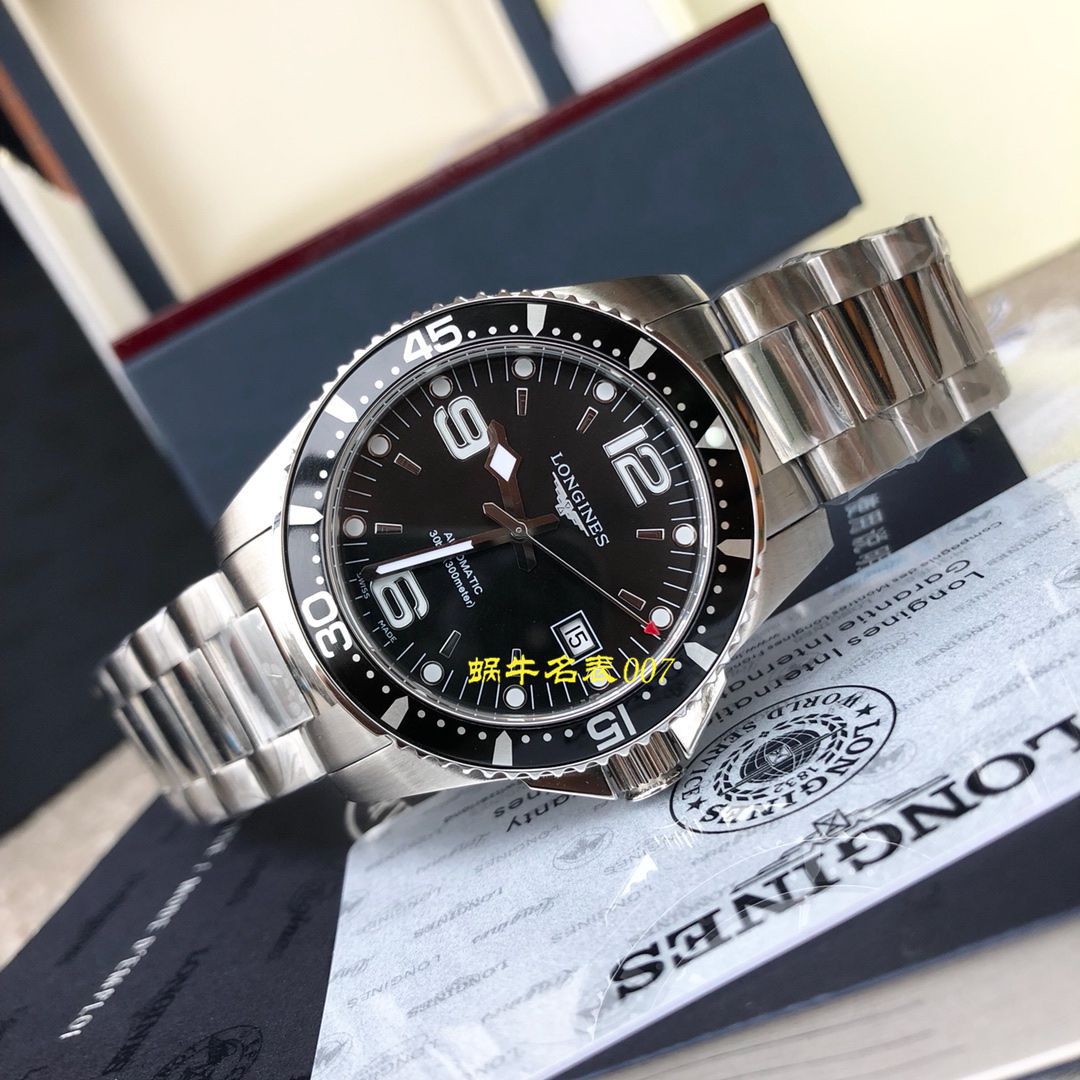 【渠道原单Longines】 Longines 康卡斯潜水系列L3.742.4.56.6 wrist watches  / L116