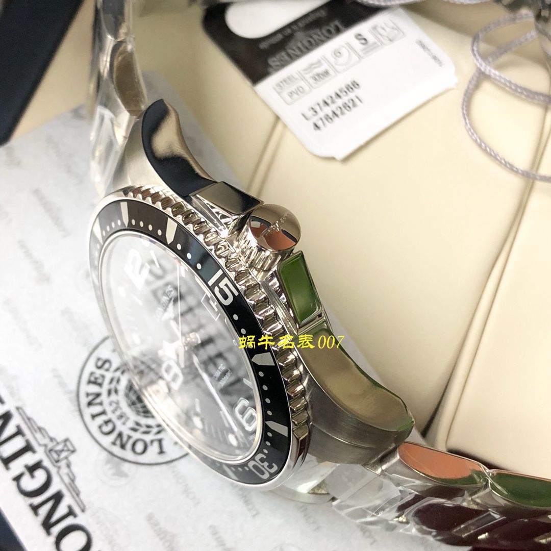 【渠道原单Longines】 Longines 康卡斯潜水系列L3.742.4.56.6 wrist watches  / L116