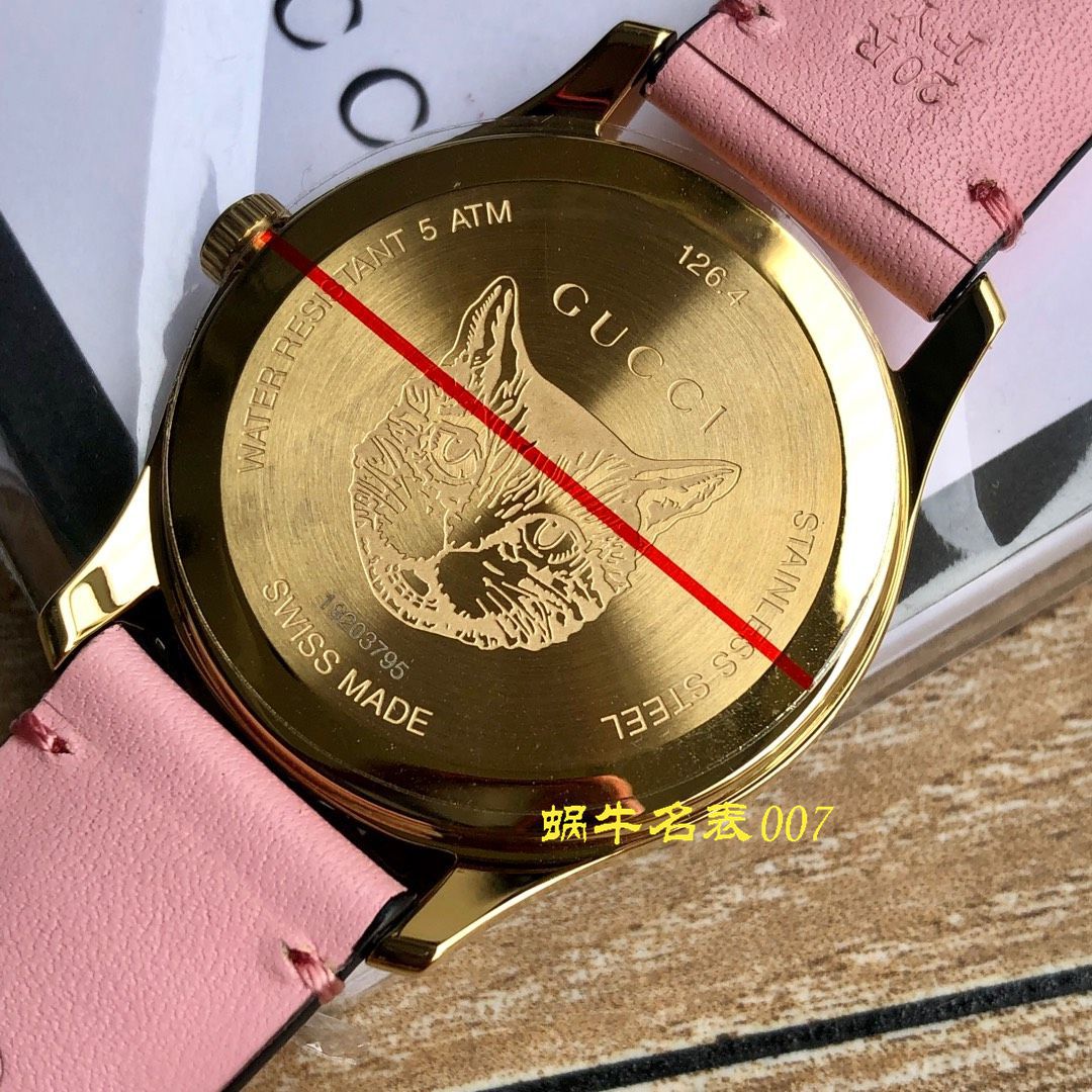 【渠道原单】Gucci古驰猫头鹰G-Timeless 系列女士 wrist watches ，38 毫米 / GUCCI KK17