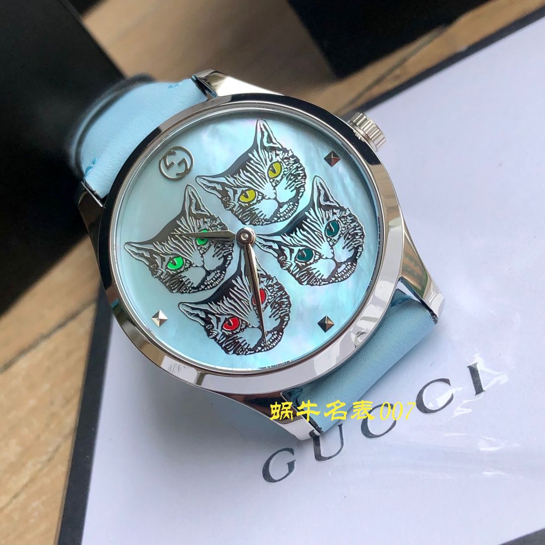 【渠道原单】Gucci古驰猫头鹰G-Timeless 系列女士 wrist watches ，38 毫米 / GUCCI KK17