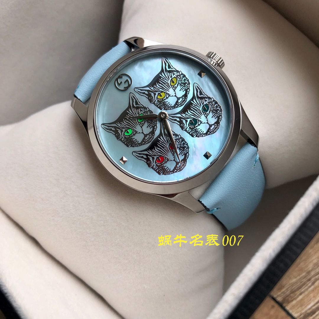 【渠道原单】Gucci古驰猫头鹰G-Timeless 系列女士 wrist watches ，38 毫米 / GUCCI KK17
