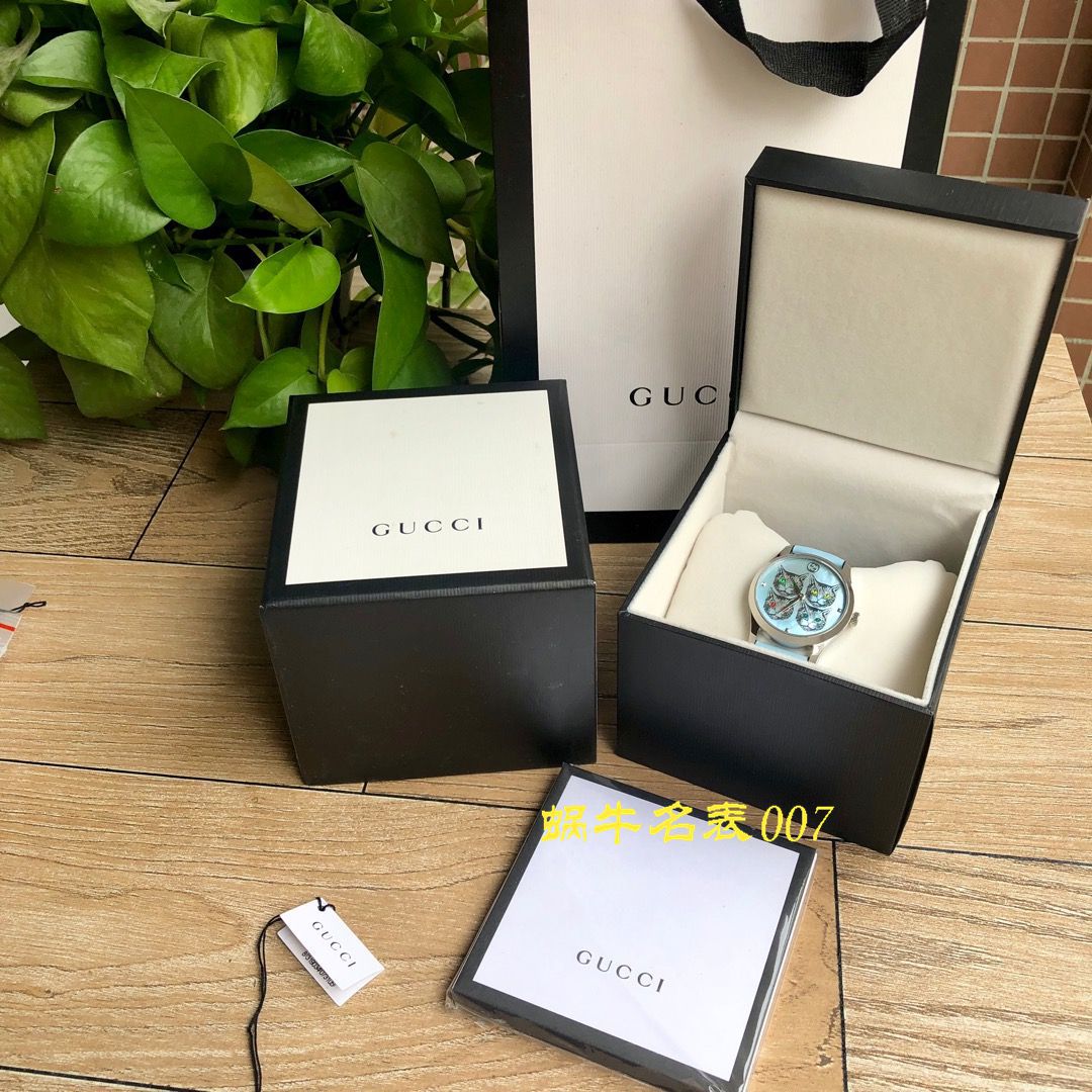 【渠道原单】Gucci古驰猫头鹰G-Timeless 系列女士 wrist watches ，38 毫米 / GUCCI KK17