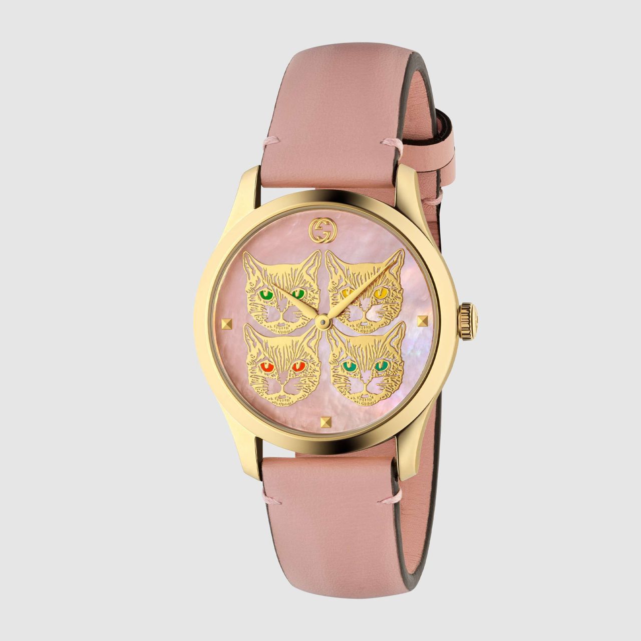 【渠道原单】Gucci古驰猫头鹰G-Timeless 系列女士 wrist watches ，38 毫米 / GUCCI KK17