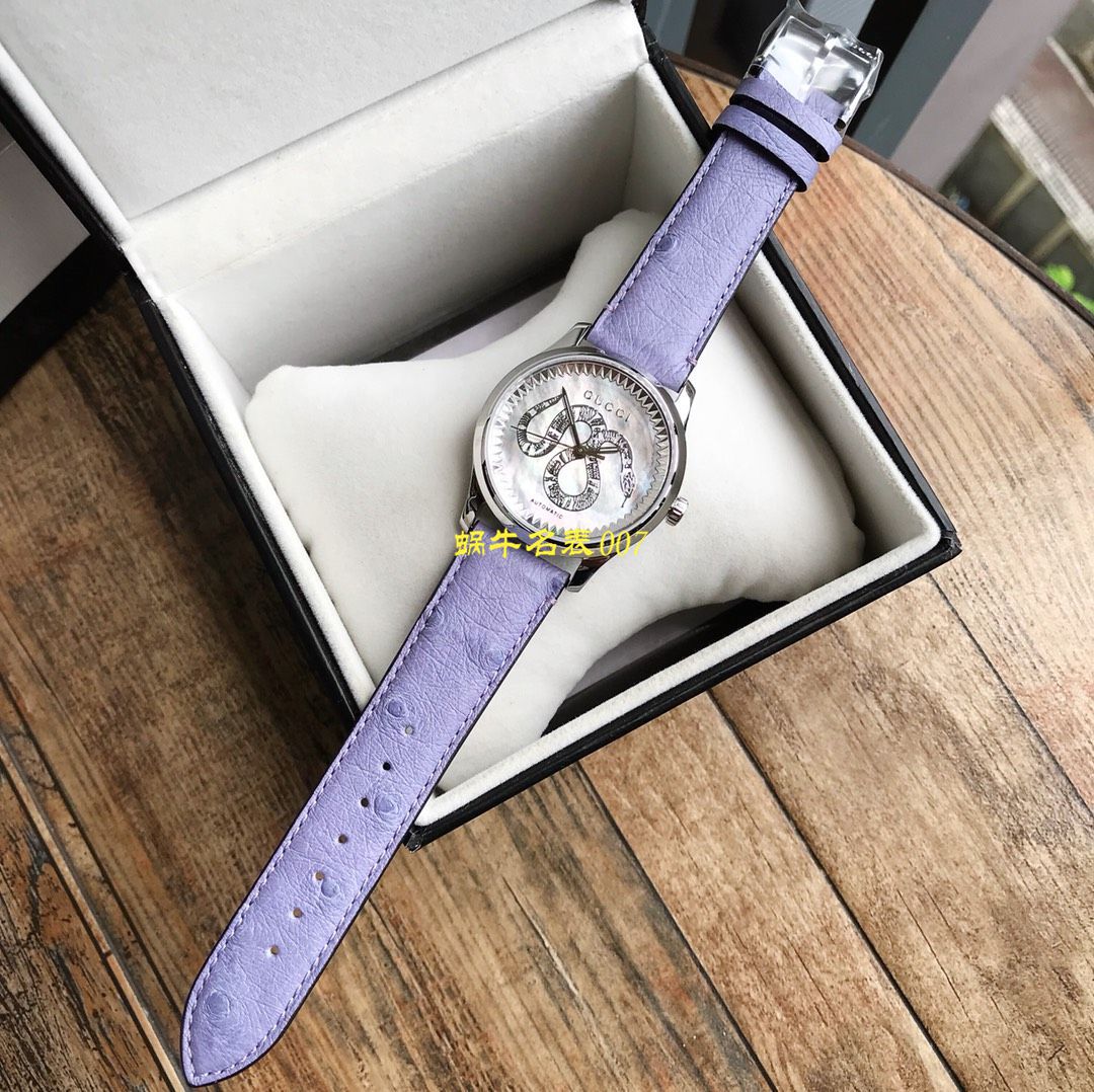 【Gucci渠道原单】古驰G-TIMELESS系列YA1264112猫头，YA1264113灵蛇女士 wrist watches  / GUCCIKK18