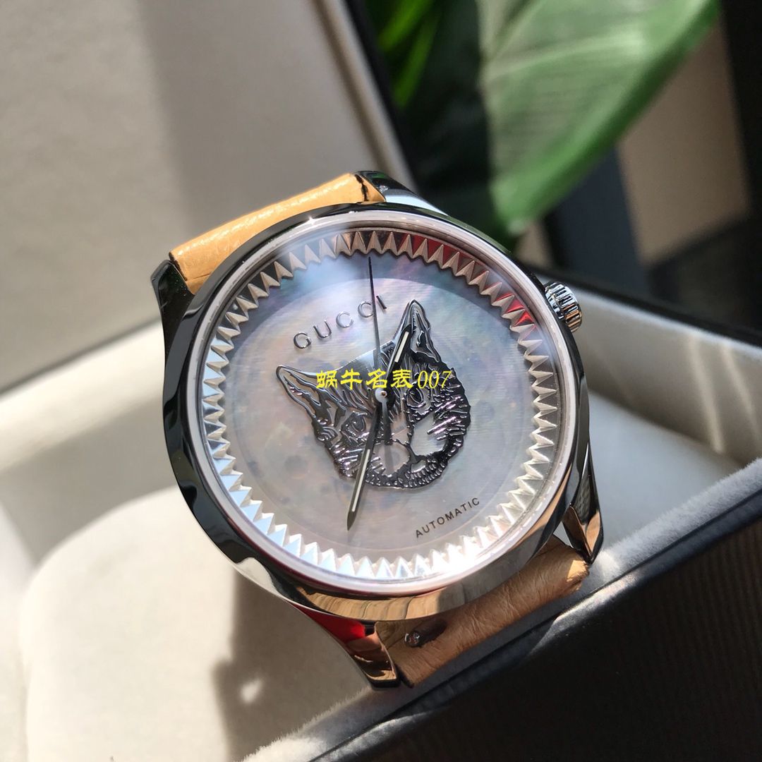 【Gucci渠道原单】古驰G-TIMELESS系列YA1264112猫头，YA1264113灵蛇女士 wrist watches  / GUCCIKK18