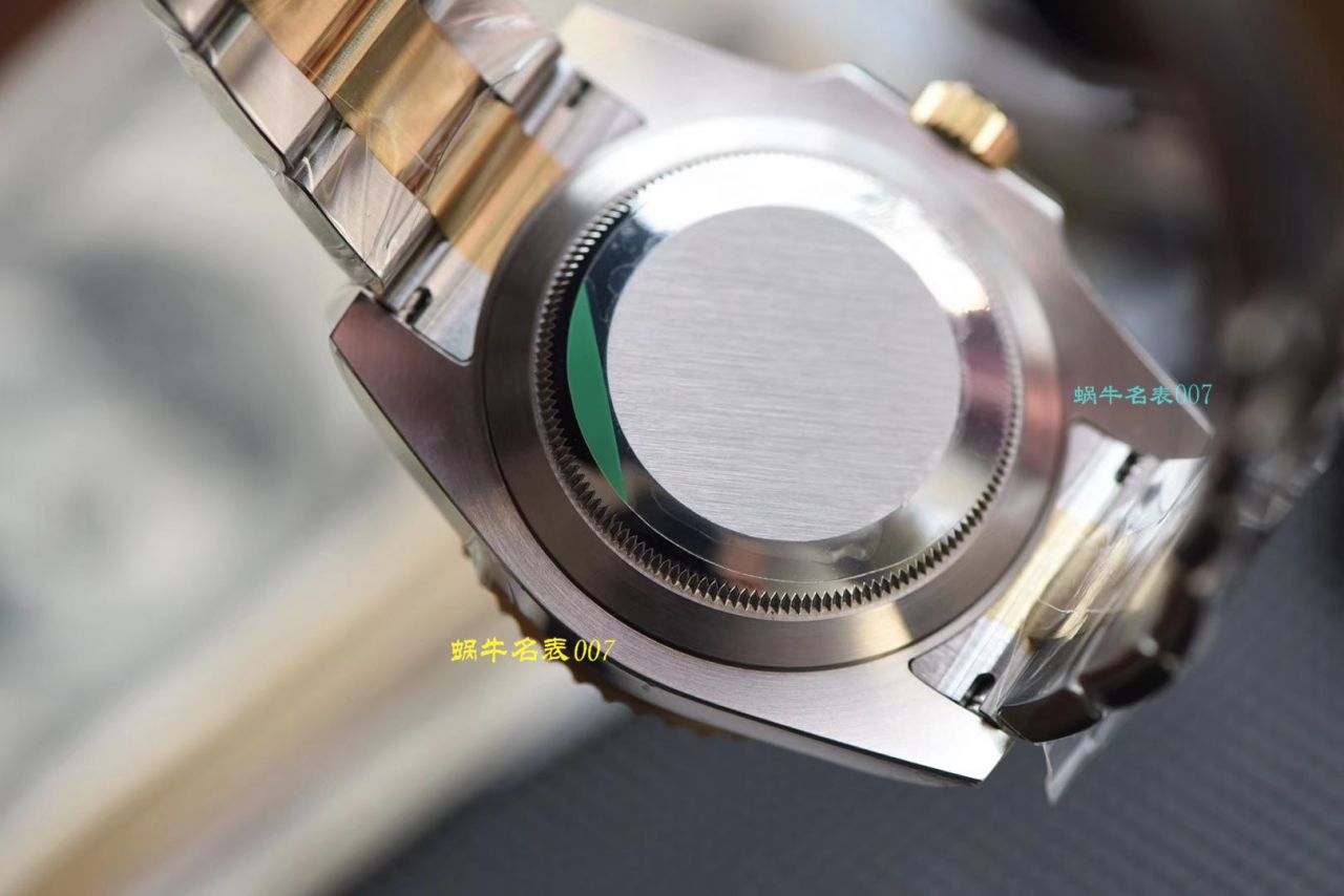 【AR Factory Rolex Replica Copy 表】 Rolex  Submariner 型系列116613LB-97203 蓝盘 wrist watches (904钢间金蓝水鬼) / R369