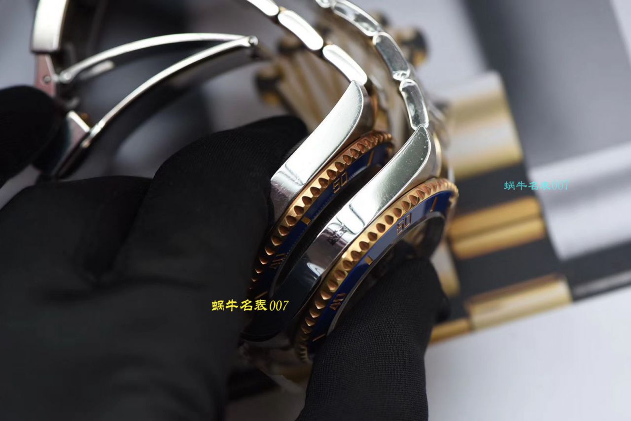 【AR Factory Rolex Replica Copy 表】 Rolex  Submariner 型系列116613LB-97203 蓝盘 wrist watches (904钢间金蓝水鬼) / R369