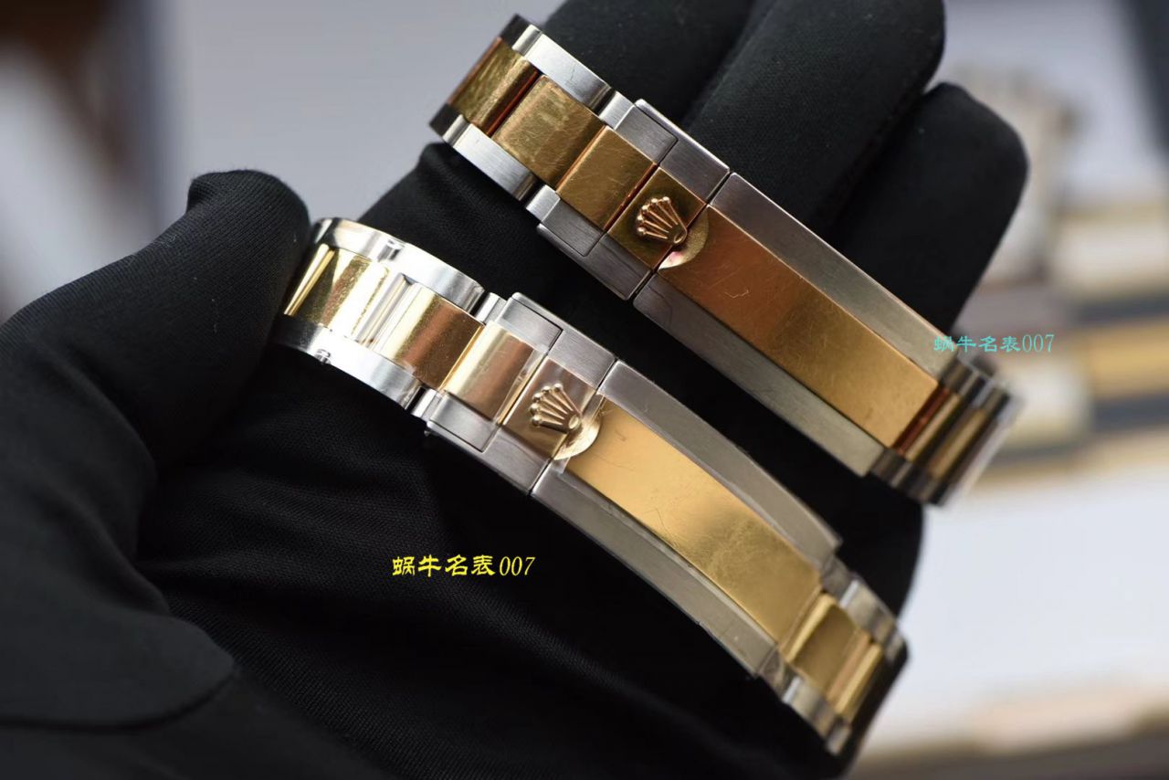 【AR Factory Rolex Replica Copy 表】 Rolex  Submariner 型系列116613LB-97203 蓝盘 wrist watches (904钢间金蓝水鬼) / R369