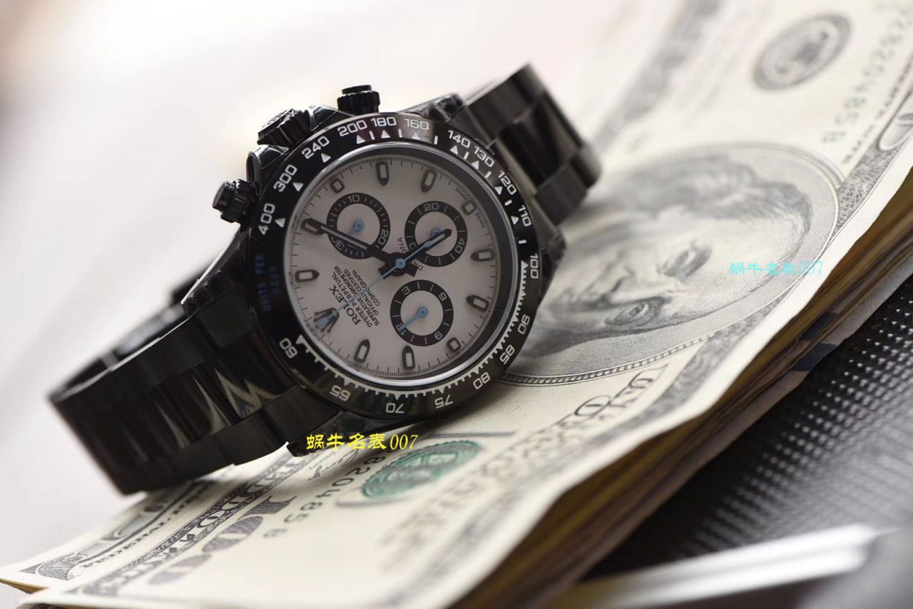 【台湾 Factory  Replica Copy  Watches 】 Rolex  Cosmograph Daytona  Ditongna 系列116500LN超高颜值酷黑熊猫迪特别版 / R370