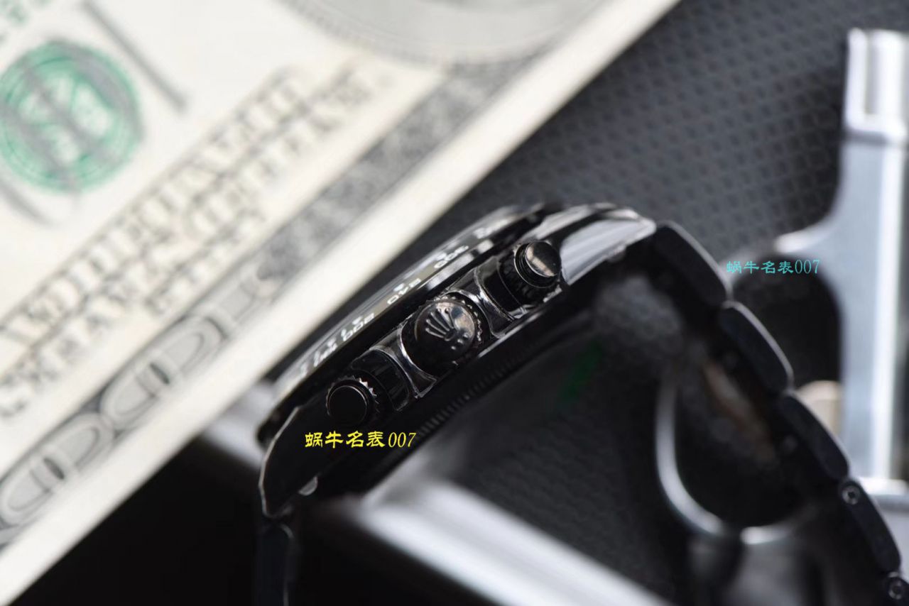 【台湾 Factory  Replica Copy  Watches 】 Rolex  Cosmograph Daytona  Ditongna 系列116500LN超高颜值酷黑熊猫迪特别版 / R370