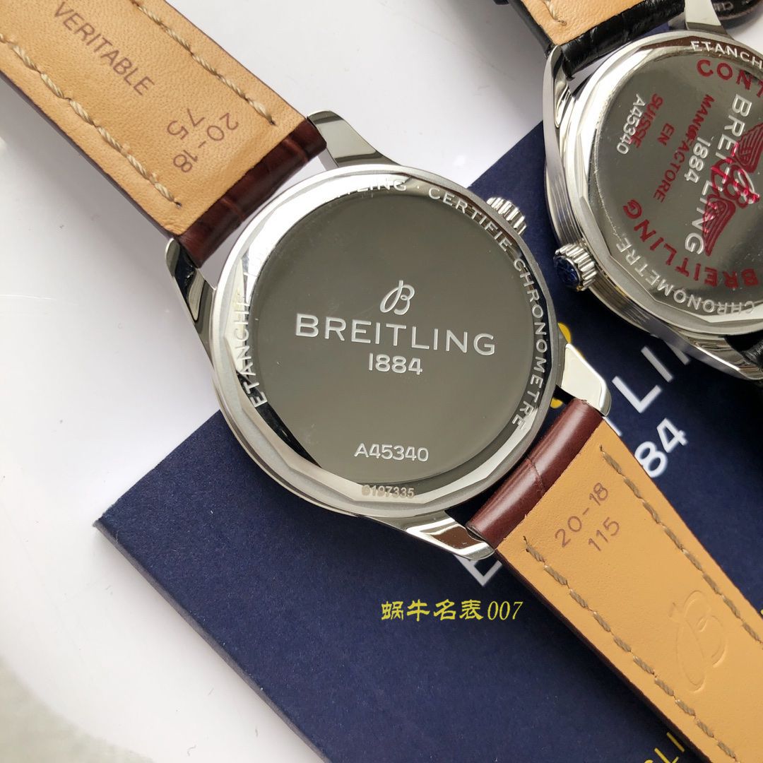 【Breitling渠道原单】 Breitling 璞雅系列A45340241B1P1 wrist watches  / BL110