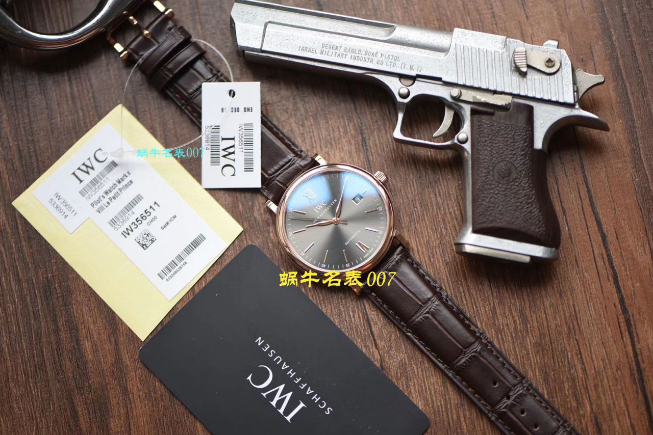 【 Video analysis V7 Factory IWC Replica 表】 IWC 表柏涛菲诺 Replica IW356511 wrist watches  / WG388