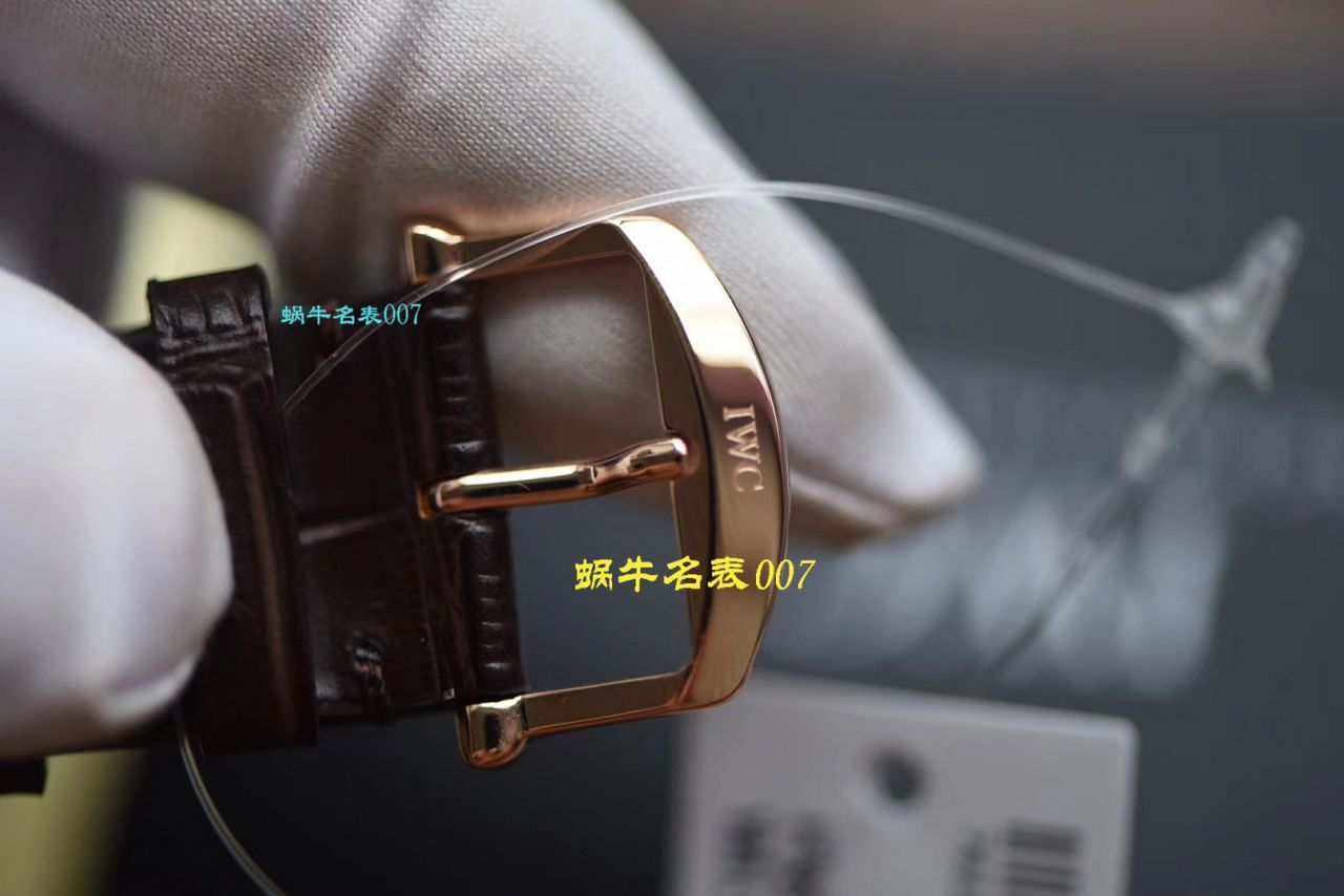 【 Video analysis V7 Factory IWC Replica 表】 IWC 表柏涛菲诺 Replica IW356511 wrist watches  / WG388
