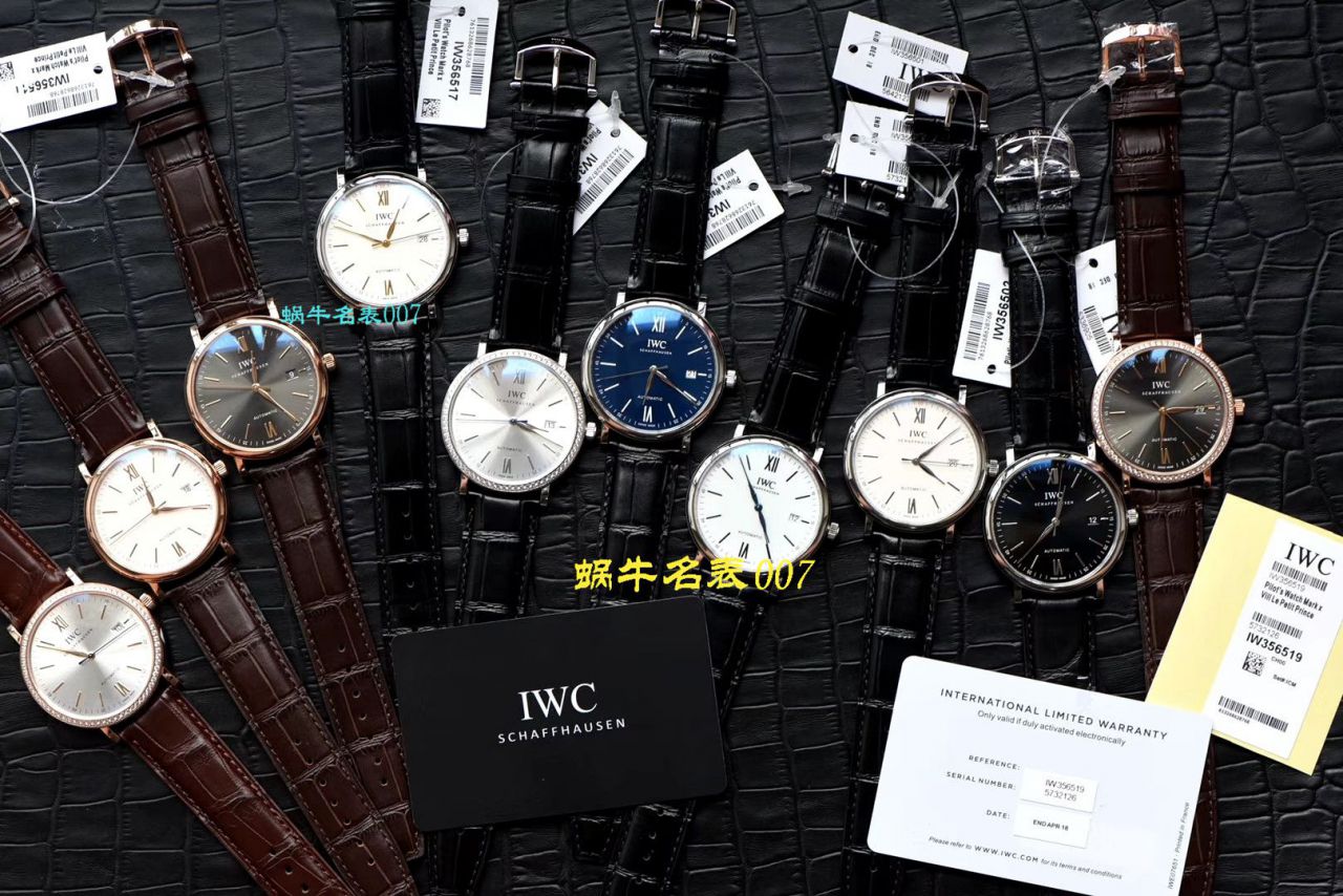 【 Video analysis V7 Factory IWC Replica Copy 表】 IWC 表柏涛菲诺系列IW356517 wrist watches  / WG391