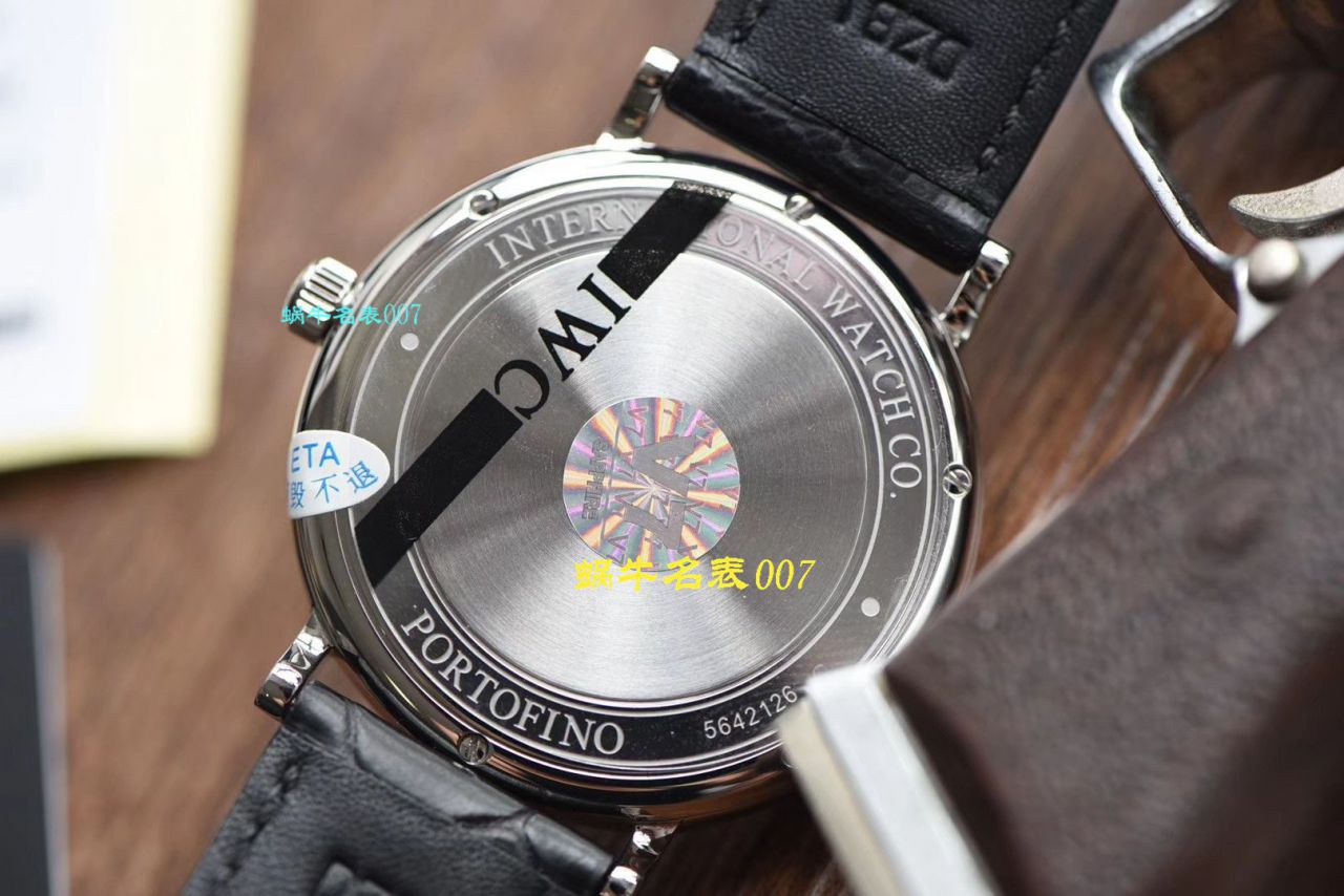 【 Video analysis V7 Factory IWC Replica Copy  Watches 】 IWC 表柏涛菲诺系列IW356502 wrist watches  / WG390