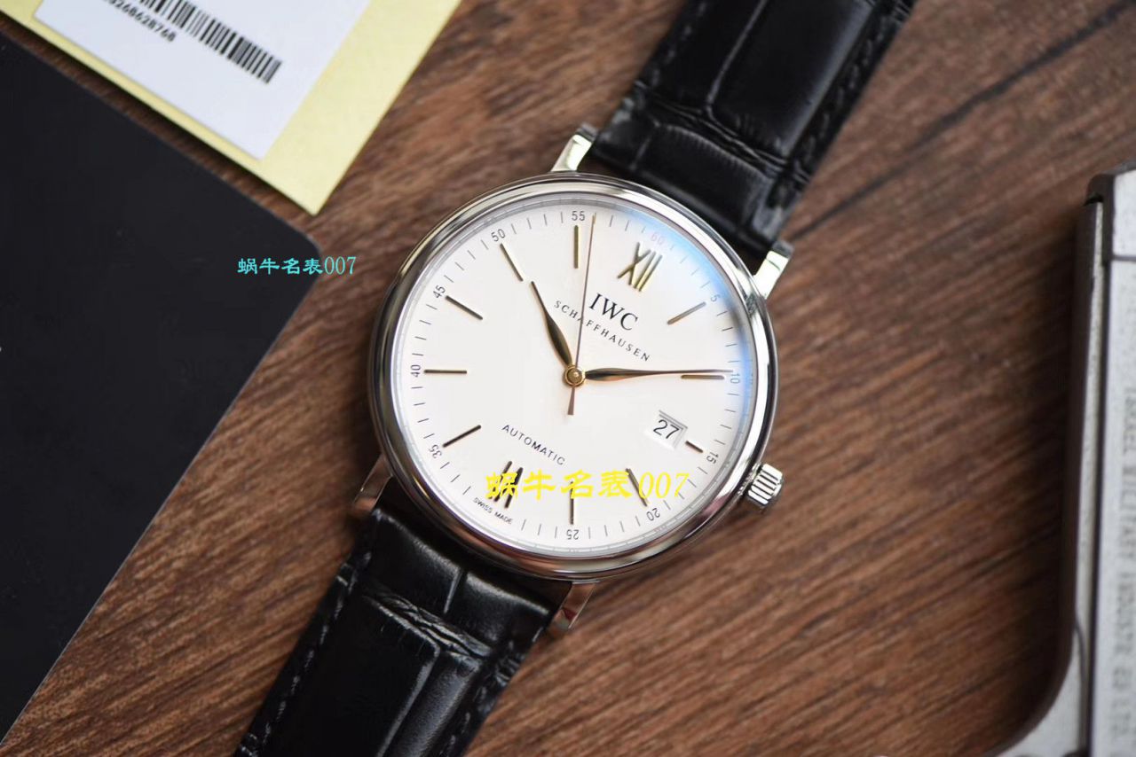 【 Video analysis V7 Factory IWC Replica Copy 表】 IWC 表柏涛菲诺系列IW356517 wrist watches  / WG391