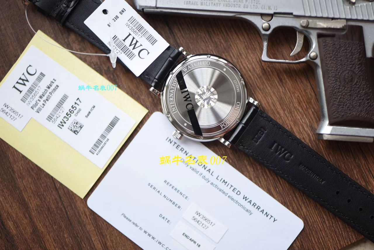 【 Video analysis V7 Factory IWC Replica Copy 表】 IWC 表柏涛菲诺系列IW356517 wrist watches  / WG391