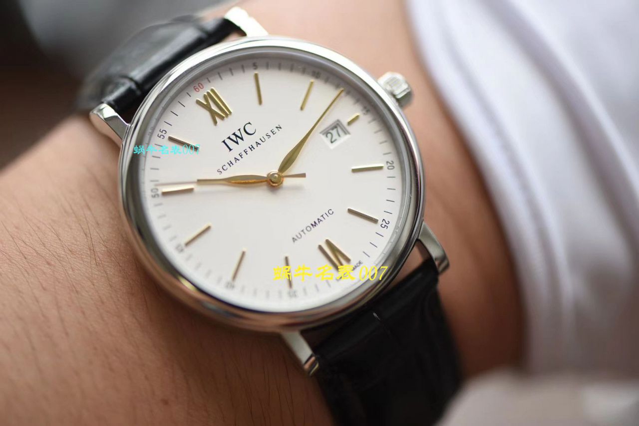 【 Video analysis V7 Factory IWC Replica Copy 表】 IWC 表柏涛菲诺系列IW356517 wrist watches  / WG391