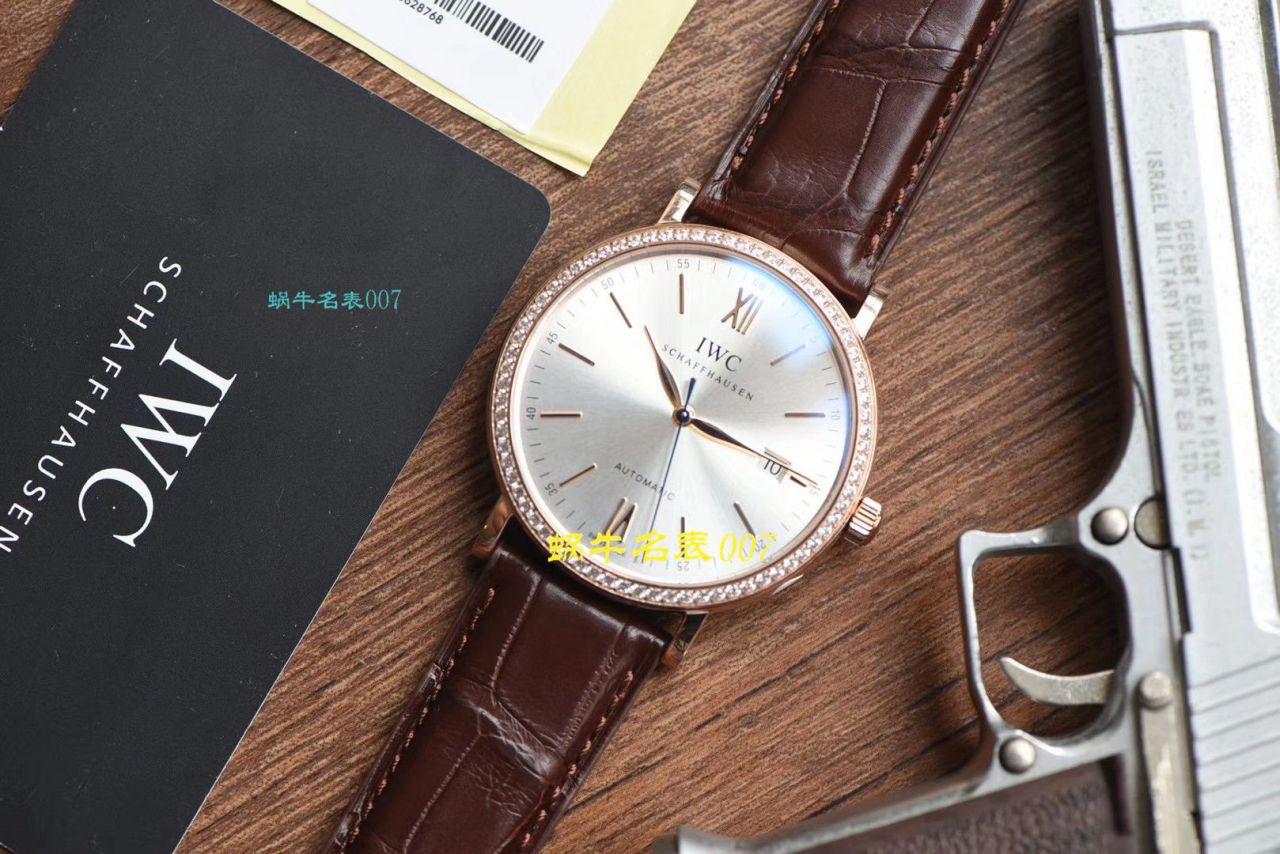 【 Video analysis V7 Factory IWC Replica 表】 IWC 表柏涛菲诺系列 Replica IW356515 wrist watches  / WG393