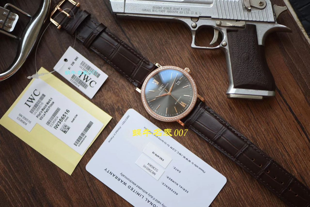 【 Video analysis V7 Factory IWC top  Replica 表】 IWC 表柏涛菲诺 Replica IW356516 wrist watches  / WG396