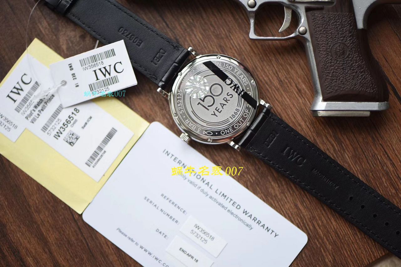 【 Video analysis V7 Factory IWC Replica 表】 IWC 表柏涛菲诺 Replica IW356512 wrist watches  / WG397