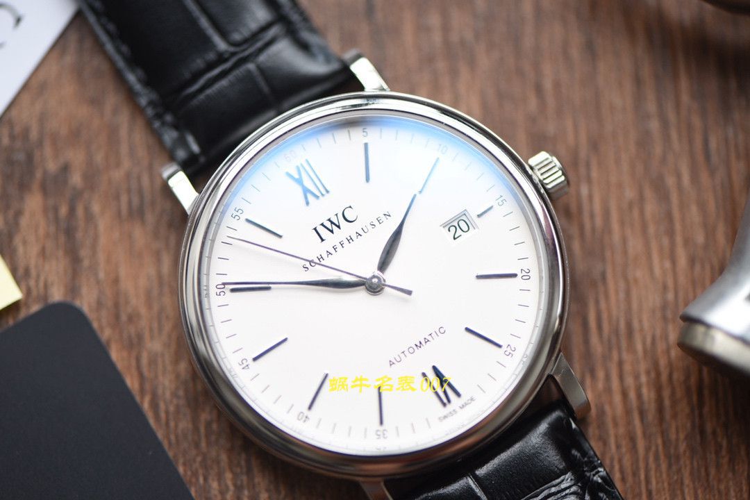 【 Video analysis V7 Factory IWC Replica Copy  Watches 】 IWC 表柏涛菲诺系列IW356501 wrist watches  / WG398