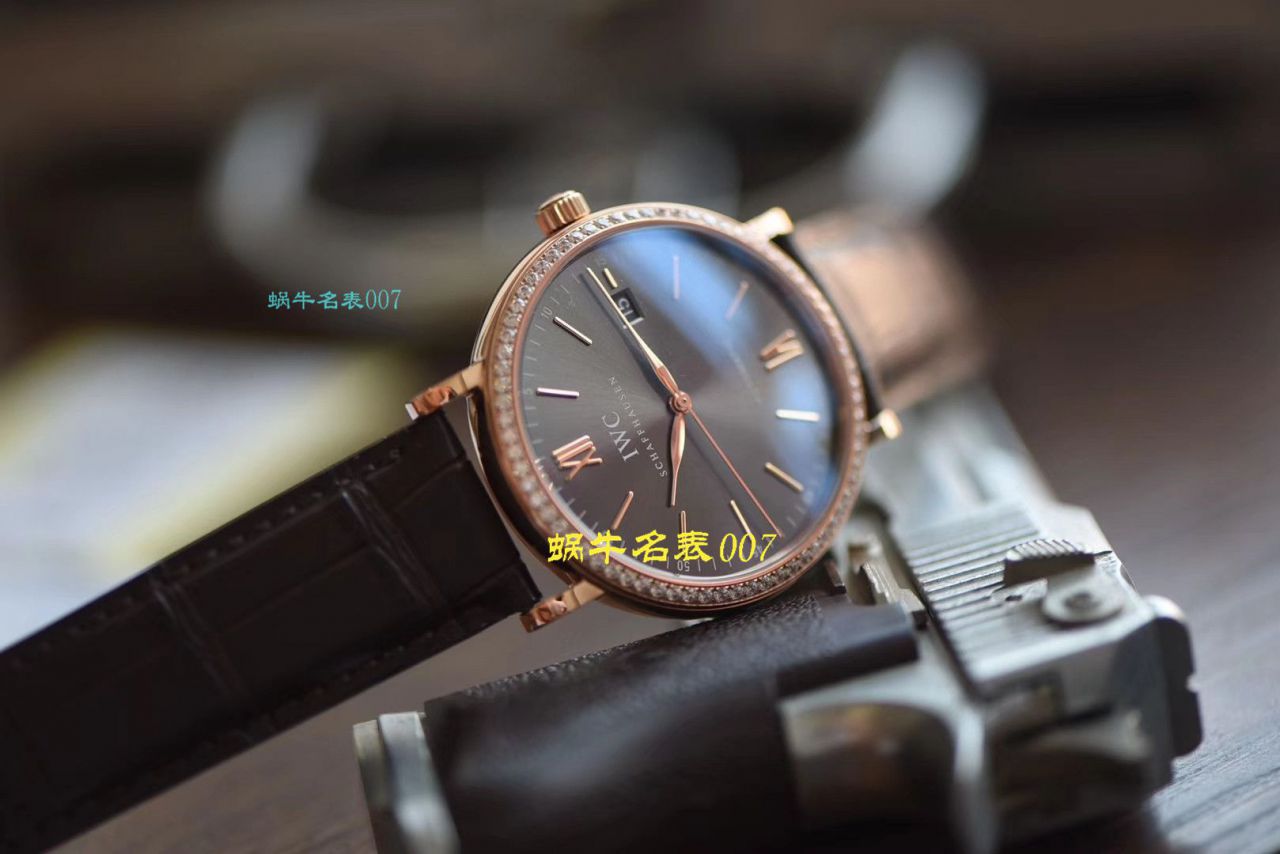 【 Video analysis V7 Factory IWC top  Replica 表】 IWC 表柏涛菲诺 Replica IW356516 wrist watches  / WG396