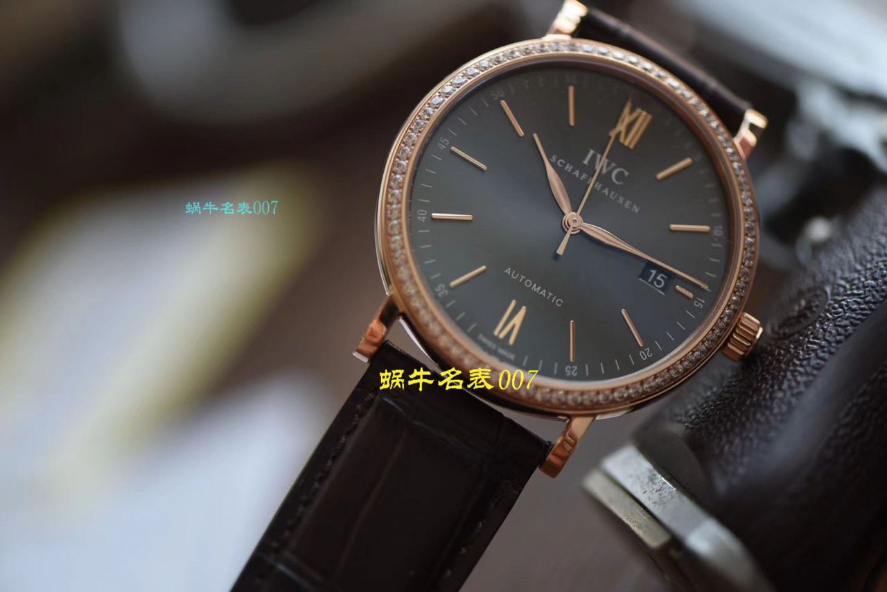 【 Video analysis V7 Factory IWC top  Replica 表】 IWC 表柏涛菲诺 Replica IW356516 wrist watches  / WG396