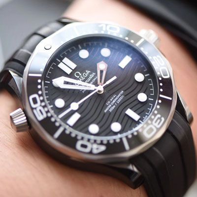 【VS Factory  top  Replica Watches 】OMEGA Seamaster 300M真 Composite  Replica 210.92.44.20.01.001 wrist watches 